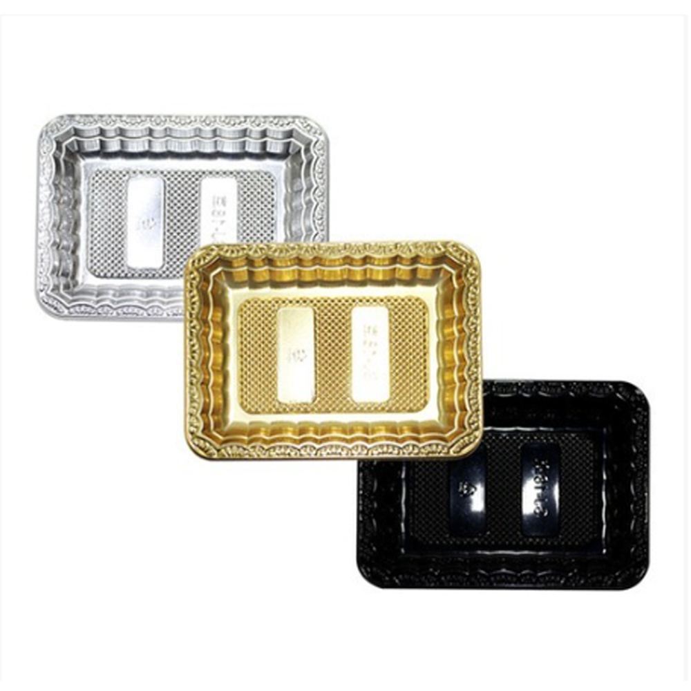 PET 고급정육트레이 18호 금색, 1박스, 600개입 106,920원