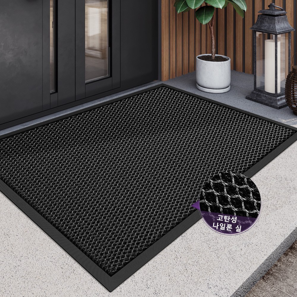 DEXI 1개 현관매트 바닥 출입구 발판 매트 웰컴 현관 미끄럼방지 현관 발매트 패턴 베란다 신발장 20,500원