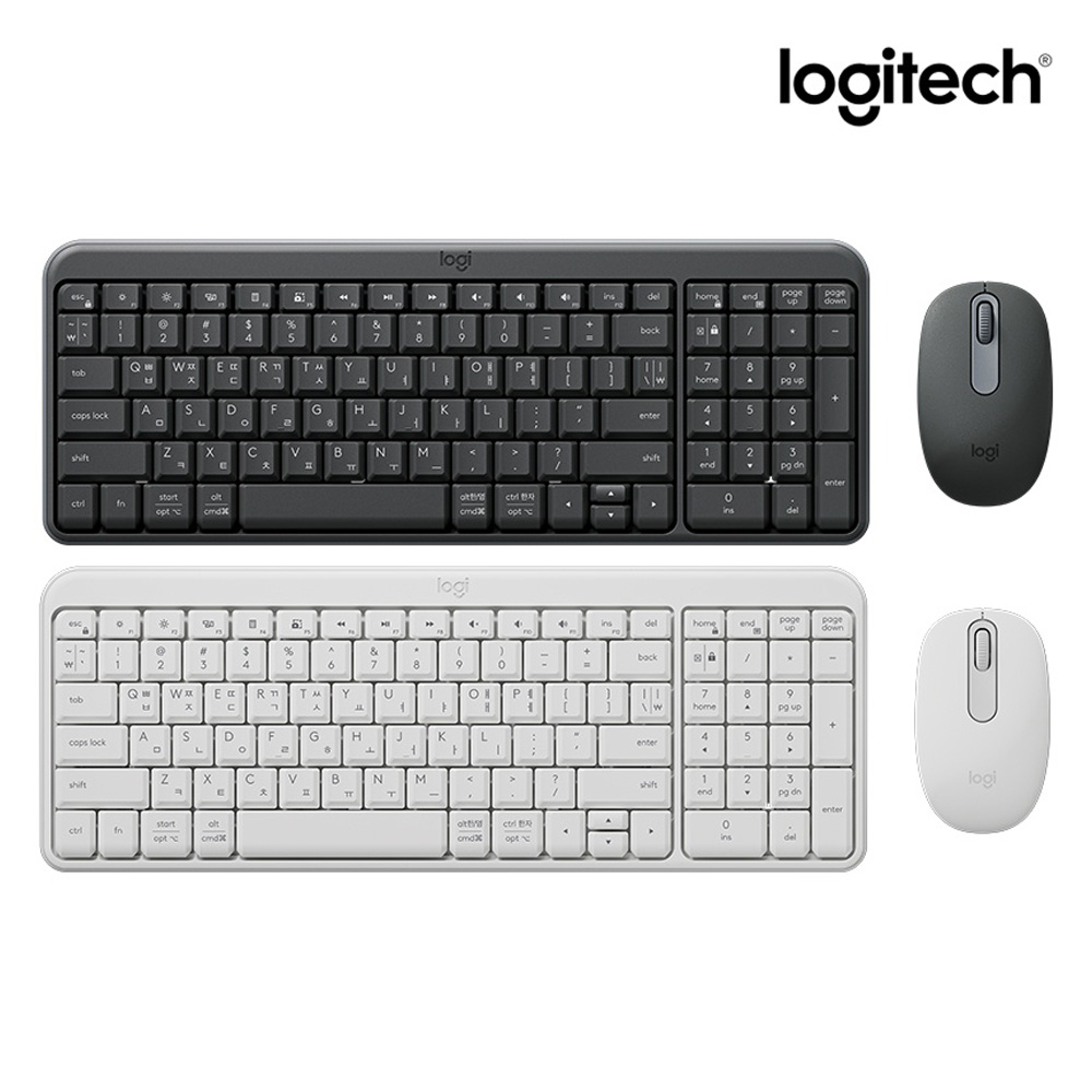 로지텍 코리아 MK250 블루투스 무선 키보드 마우스 콤보 세트 한글 자판 25년 7월 신모델 29,900원