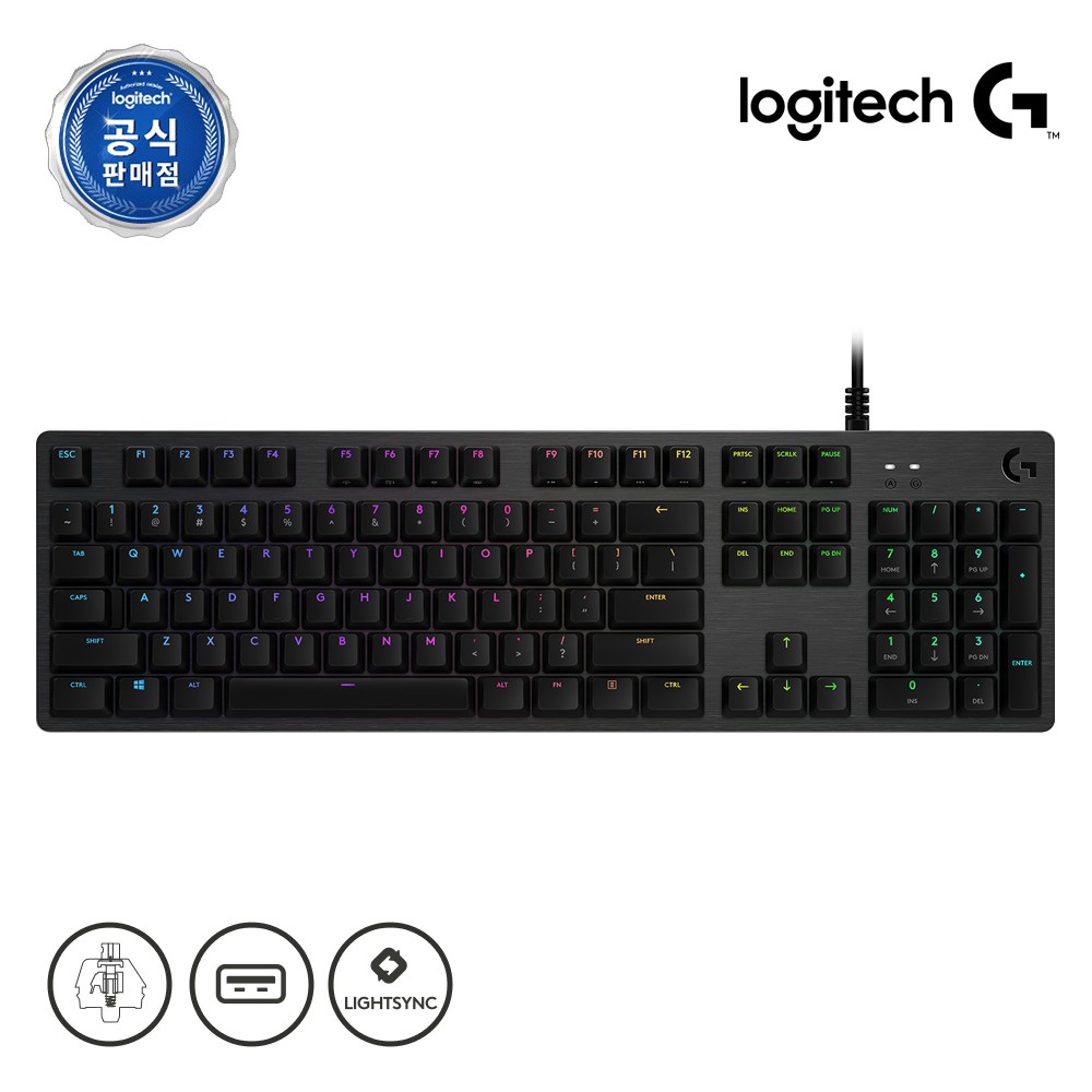 로지텍코리아 G512 CARBON 기계식 게이밍 키보드 114,900원