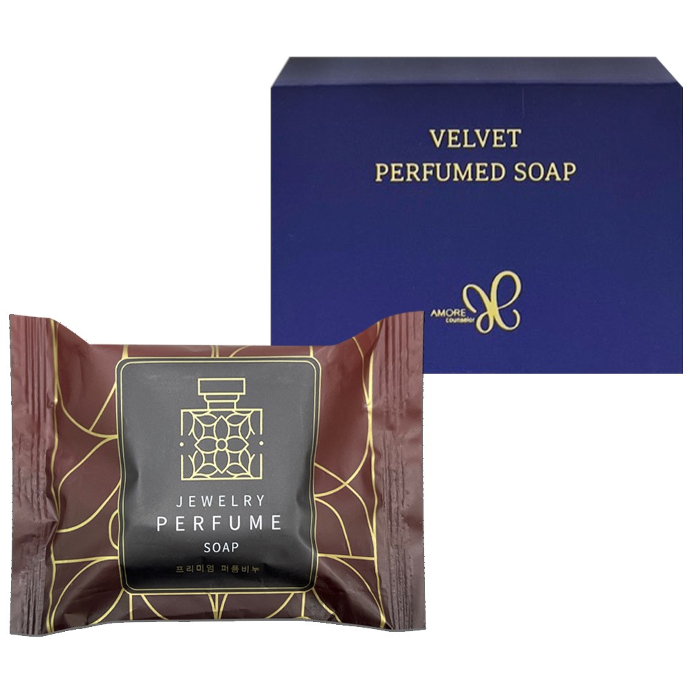 아모레 벨벳 퍼퓸드솝 1개 + 태광 주얼리 퍼퓸 향기 비누 1개 4,570원