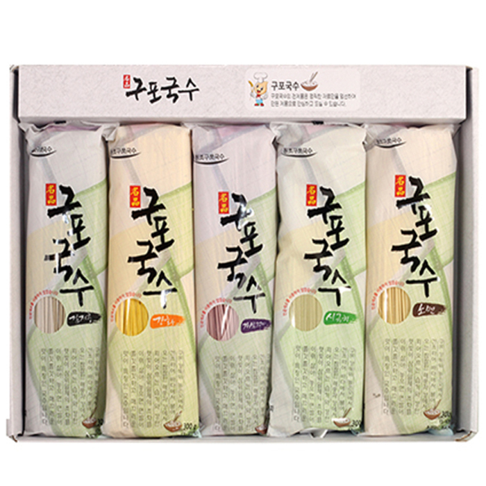 구포국수 명절선물 5종세트, 1.5kg, 1세트 8,380원