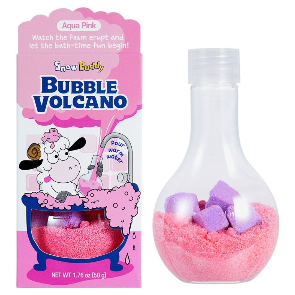 스노우버디 아동용 버블볼케이노 입욕제 아쿠아핑크 12,900원