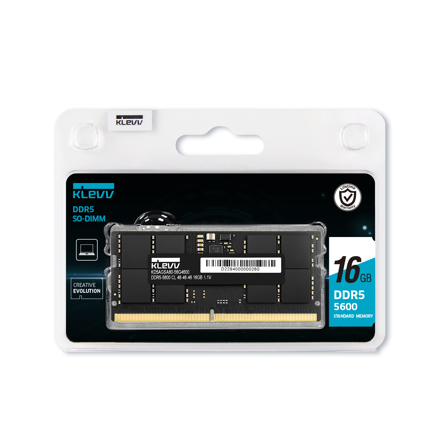 ESSENCORE KLEVV 노트북 DDR5-5600 CL46 파인인포 (16GB) 352,500원