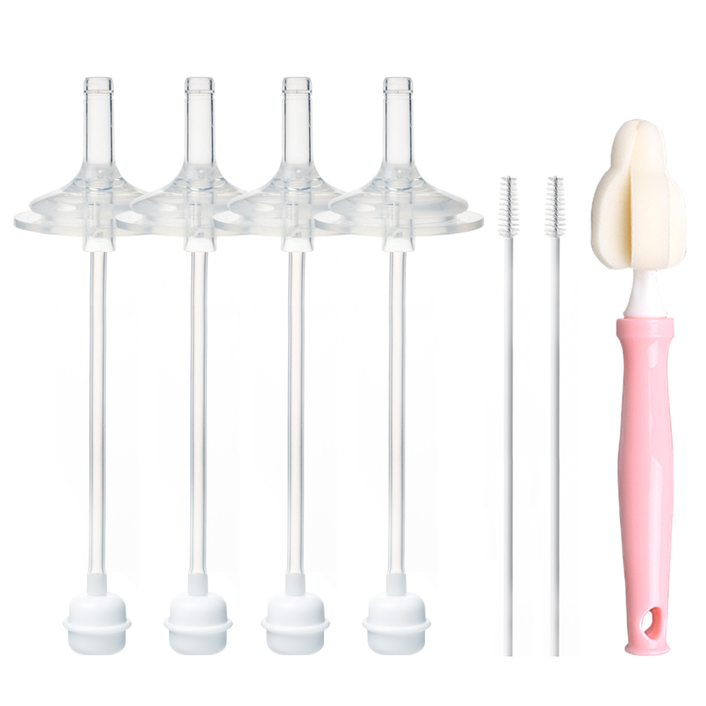 하이비 더블하트 그로미미 유피스 호환 2단계 추달린 빨대2p 2세트 + 젖꼭지 세척솔 1p(컬러랜덤), 1개 26,000원