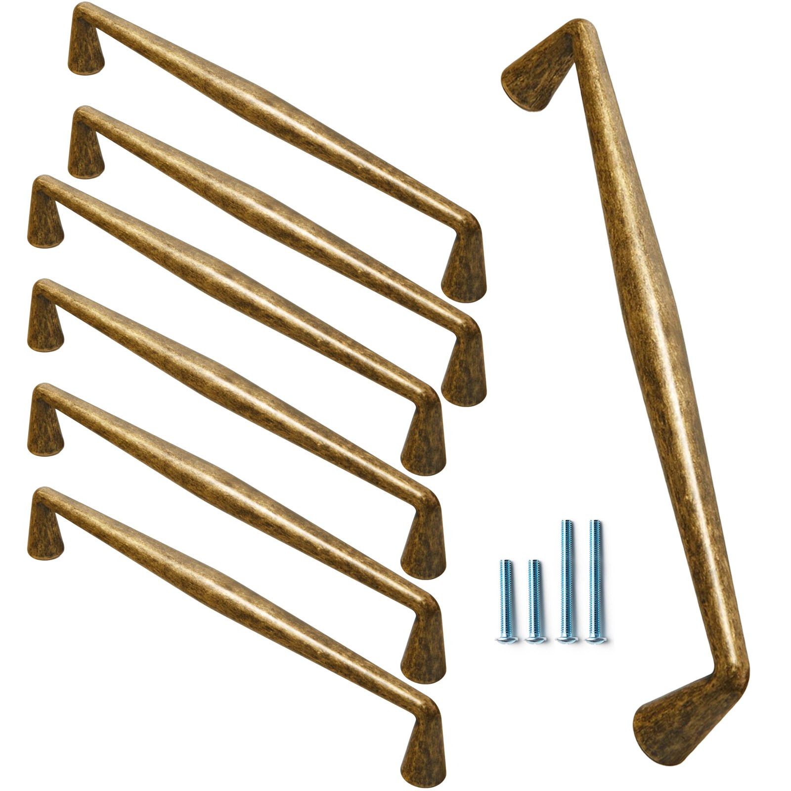 Goo-Ki 엔틱 가구 손잡이 서랍손잡이 아연합금가구손잡이, 6개, 160mm,GT-앤티크 황동 48,200원