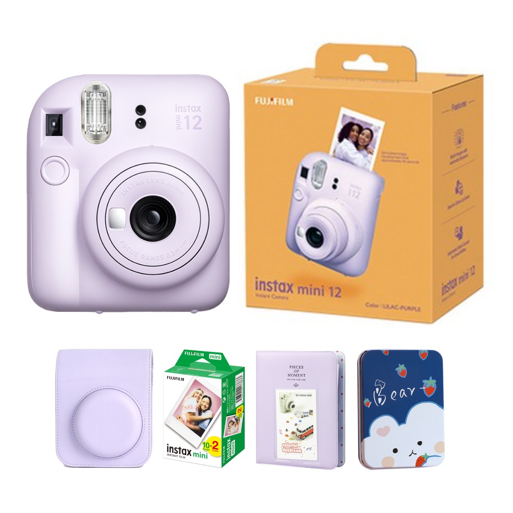 인스탁스 미니12 카메라+필름20장+전용가방+선물SET, 1개 160,800원