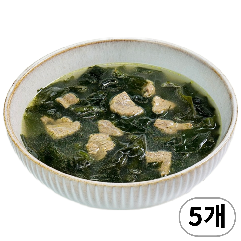 남선생홈푸드 한우 미역국 밀키트 5팩(10인분), 5개, 170g 34,800원