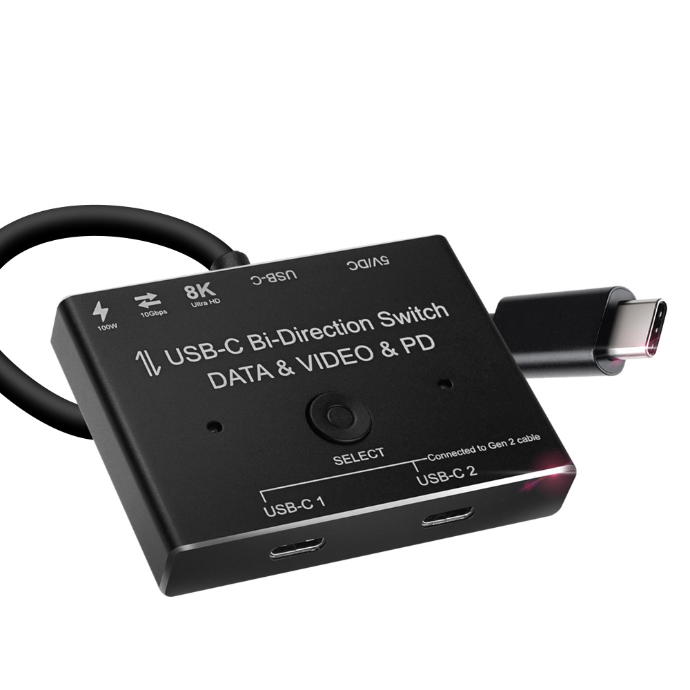 컴스 2포트 USB 3.1 Gen2 C타입 양방향 선택기 35,100원