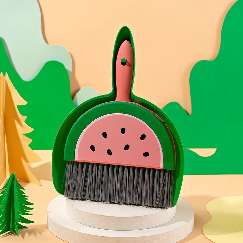 바로픽 미니 빗자루 세트 귀여운 쓰레받기 세트, 수박, 1개 8,000원