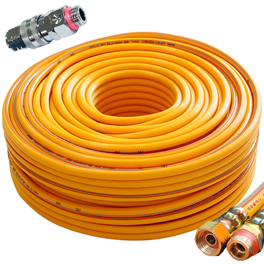 고압분무기호스 8.5mm X 30M+원터치회전자8.5mm 고압 농약호스 살포기호스 44,900원