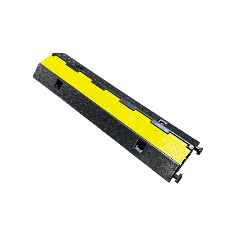 KD공구 케이블 전선보호덮개 과속방지턱 전선보호대 케이블덮개, 옐로우블랙+1구, 1개 25,700원