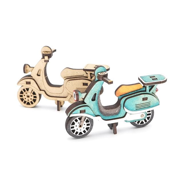 미니 오토바이 스쿠터 오토바이 모형 만들기 3D나무퍼즐 10,500원