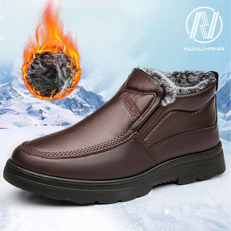 NUNUHANA 남성 겨울신발 따뜻한 미끄럼 방지 방한화 DM05 26,800원