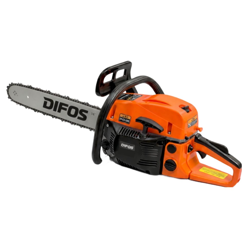 디포스 16인치 엔진톱 52cc 고출력 소형 가솔린 2행정 엔진 벌목톱 체인오일 체인톱, 1개 134,900원