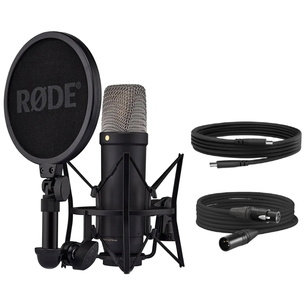RODE NT1 5th GEN 로데 콘덴서 마이크 보컬 악기용 녹음용 XLR USB 사용 가능 5세대 [정품/블랙] 449,000원
