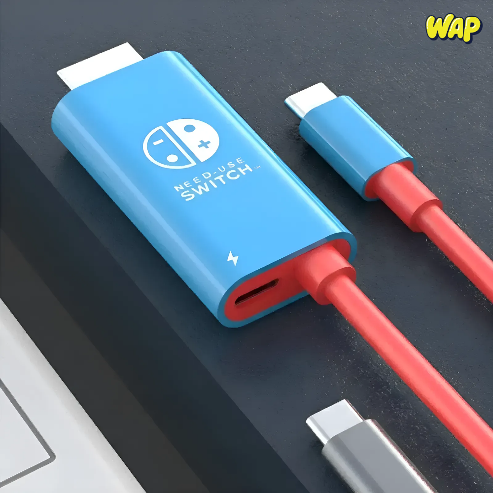 WAP 닌텐도 스위치2 미러링 케이블 HDMI 미니 독 TV 연결 스마트폰 13,900원