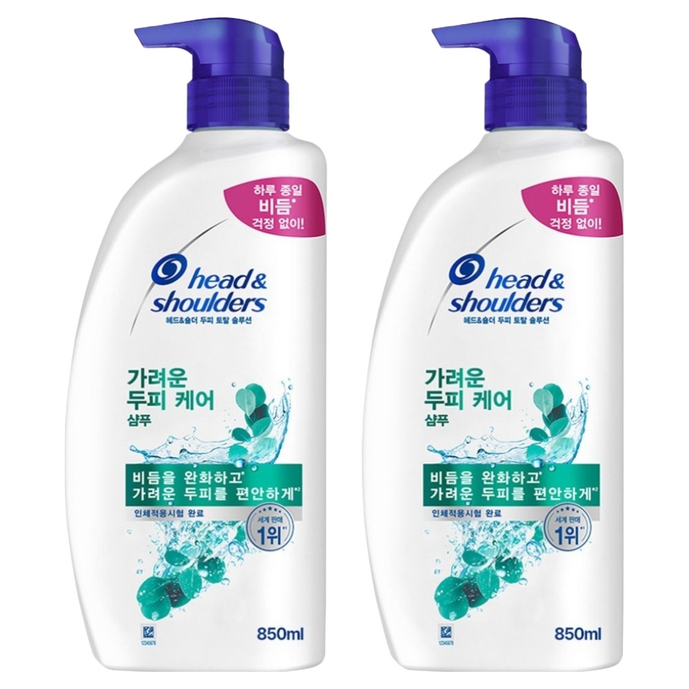 헤드앤숄더 토탈 솔루션 가려운 두피 케어 샴푸 17,580원