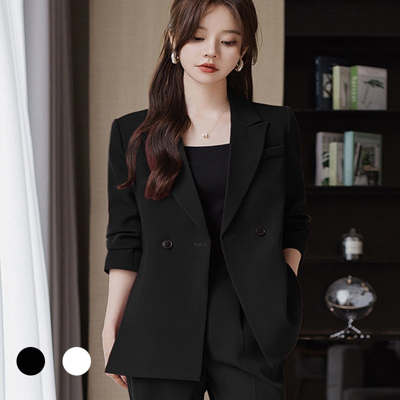 Titikong 여성 셋업 데일리 정장세트 + 스트랩 나시 티셔츠 증정 모던 심플 프리미엄 빅사이즈 89,800원