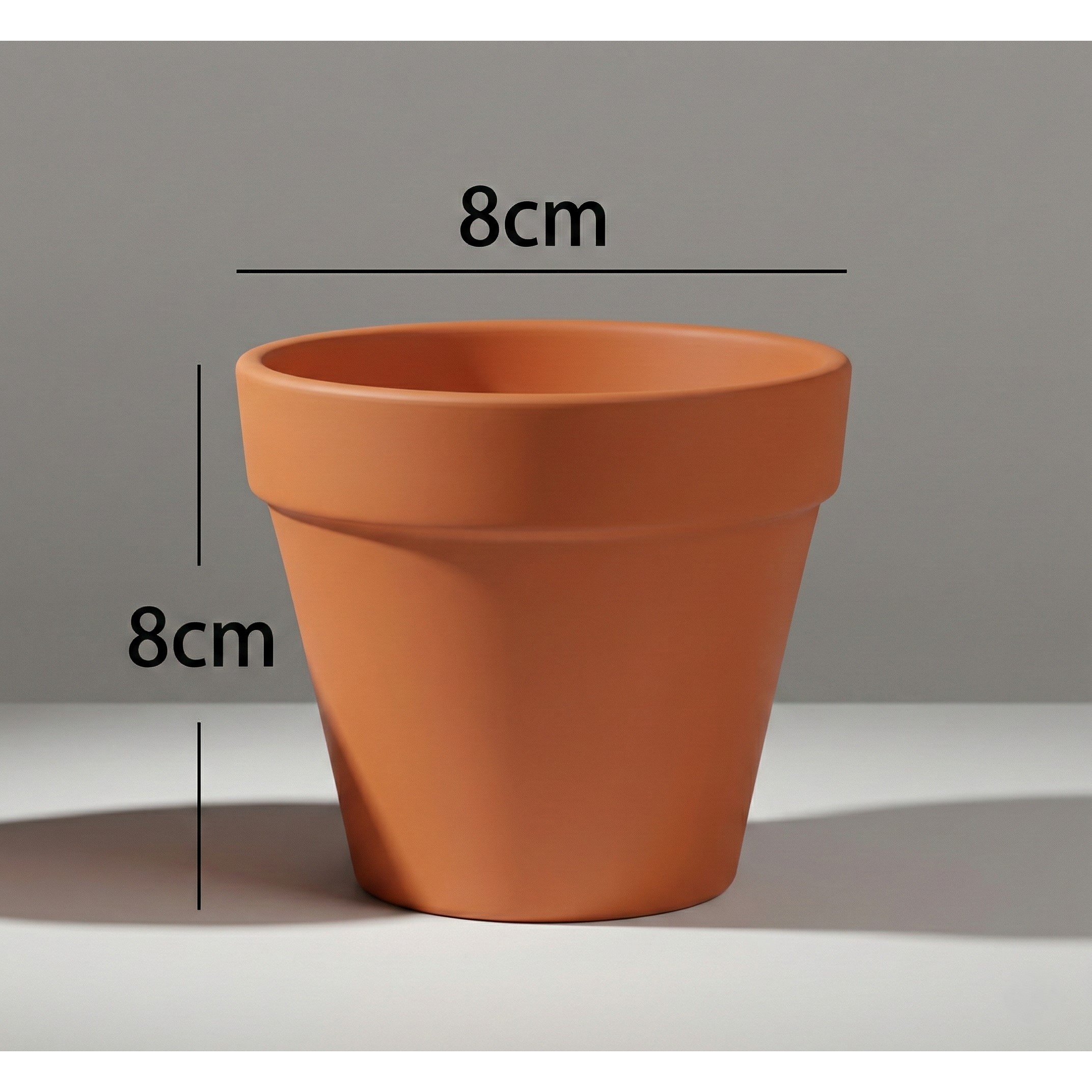 미니토분 8cm 테라코타 다육 선인장 분갈이 황토 화분, 1개, 토분 650원