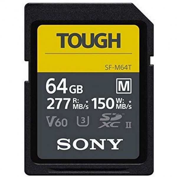 Sony TOUGH M series SDXC UHS II Card 128GB V60 CL10 U3 Max R277MB S W150MB SF M128T T1 97,800원