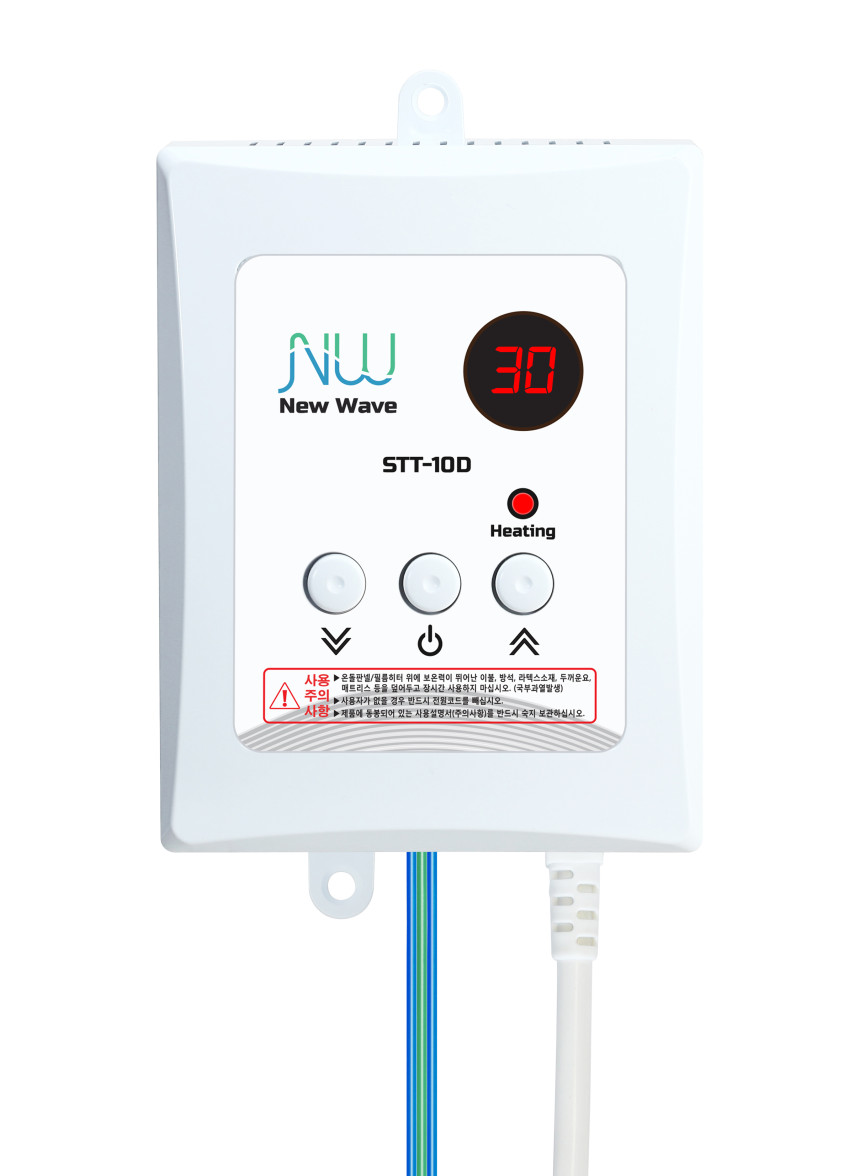써브텍 STT-10D 온돌판넬 무소음 온도조절기 1난방 2.6kw NW NEW WAVE 27,000원