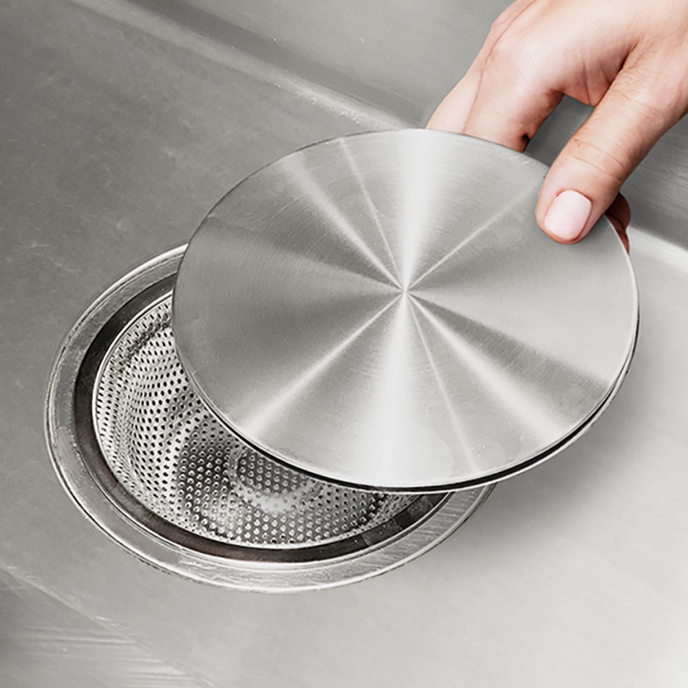 레드빈 스텐 싱크대 배수구 커버 덮개, 1개 9,900원
