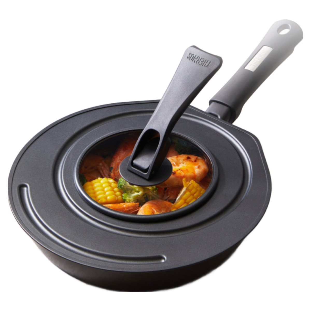 써모스 접이식 스탠딩 멀티뚜껑 KLC-002K 20cm 24cm 24,000원