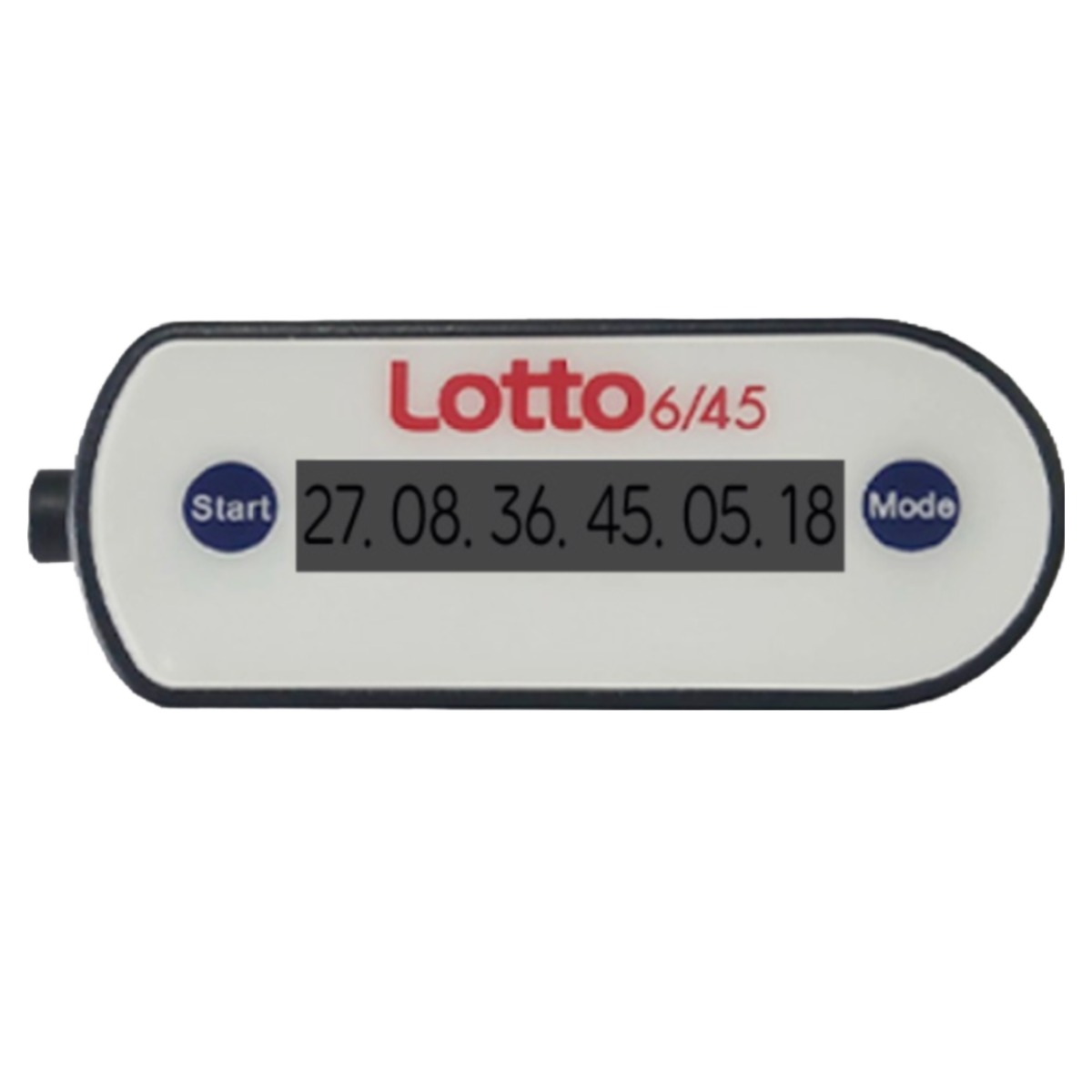 로또 번호 추출기  디지털시계 로또추첨기 거실용 차량용시계 선물용 화이트 블랙 탁상시계 로또추첨기자동기계 13,900원
