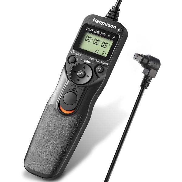 인터벌로미터 한푸센 카메라 타이머 원격 셔터 릴리즈 타임랩스 니콘 D3 D4 D4s D5 D6 D800 D850 D800E D810 D810A D700용 67,100원