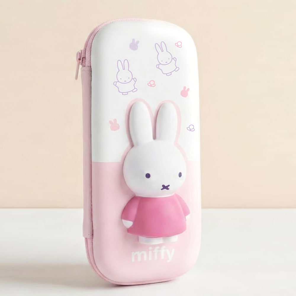 미피 필통 스퀴시 말랑말랑 EVA 하드케이스 파우치 가벼운 튼튼한필통 입학선물 조카선물, 1개, 핑크 20,250원