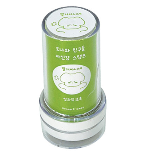 도나와친구들 메시지 원형 스탬프 5,900원