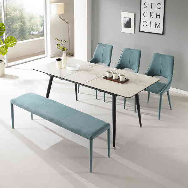 인트리 카페 루나 통세라믹 확장형 6인 식탁세트 의자형 2개색상 1,100,000원