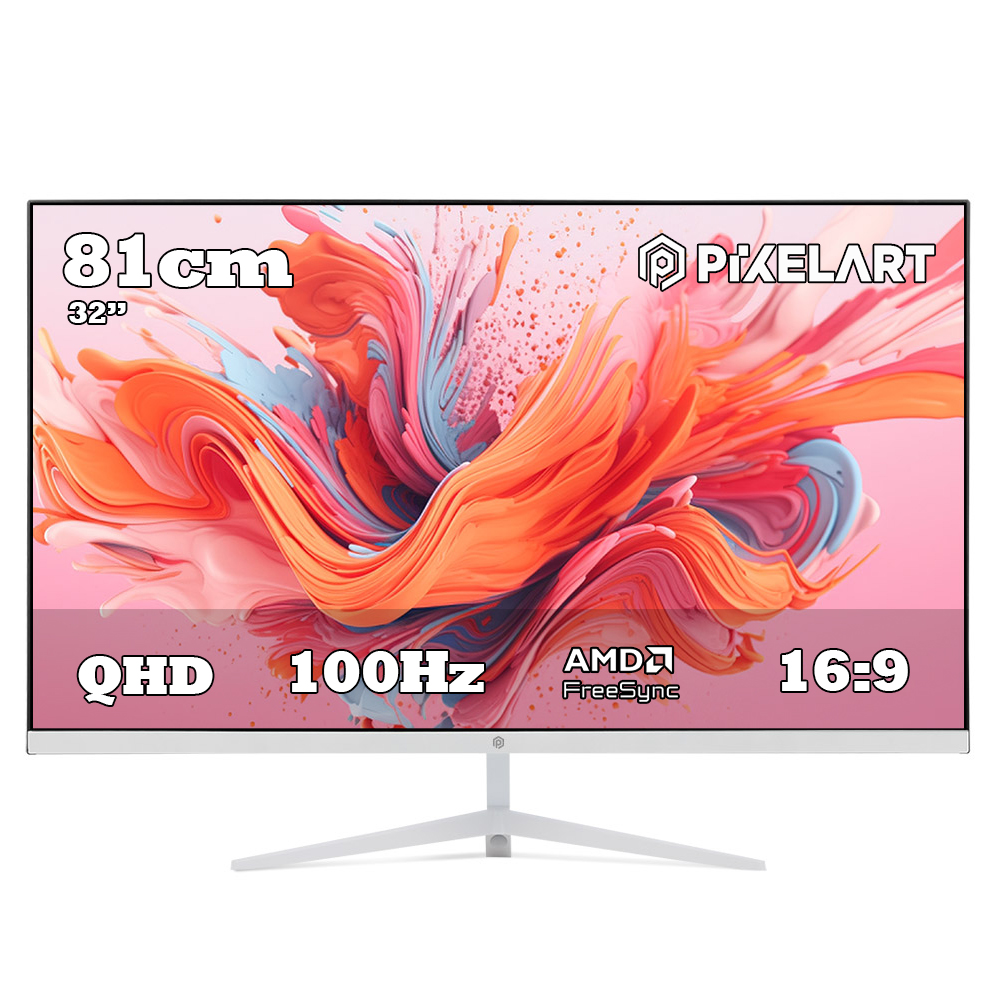 픽셀아트 QHD 게이밍 모니터 화이트, 81cm, PAQ3210W(무결점) 208,500원