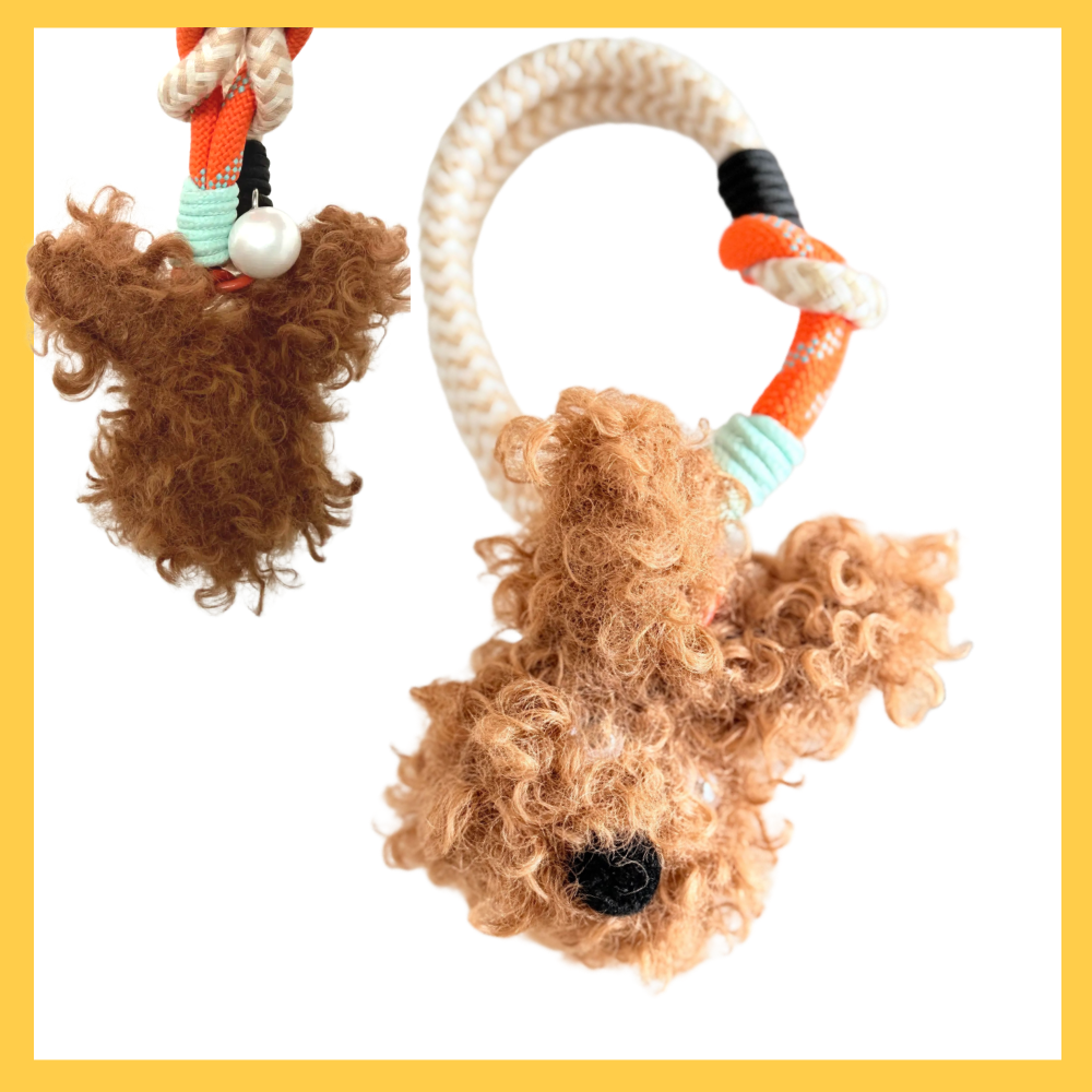 디어태리 프리미엄 귀염뽀짝 강아지 키링 가방고리 열쇠고리, 1개, 브라운 16,900원