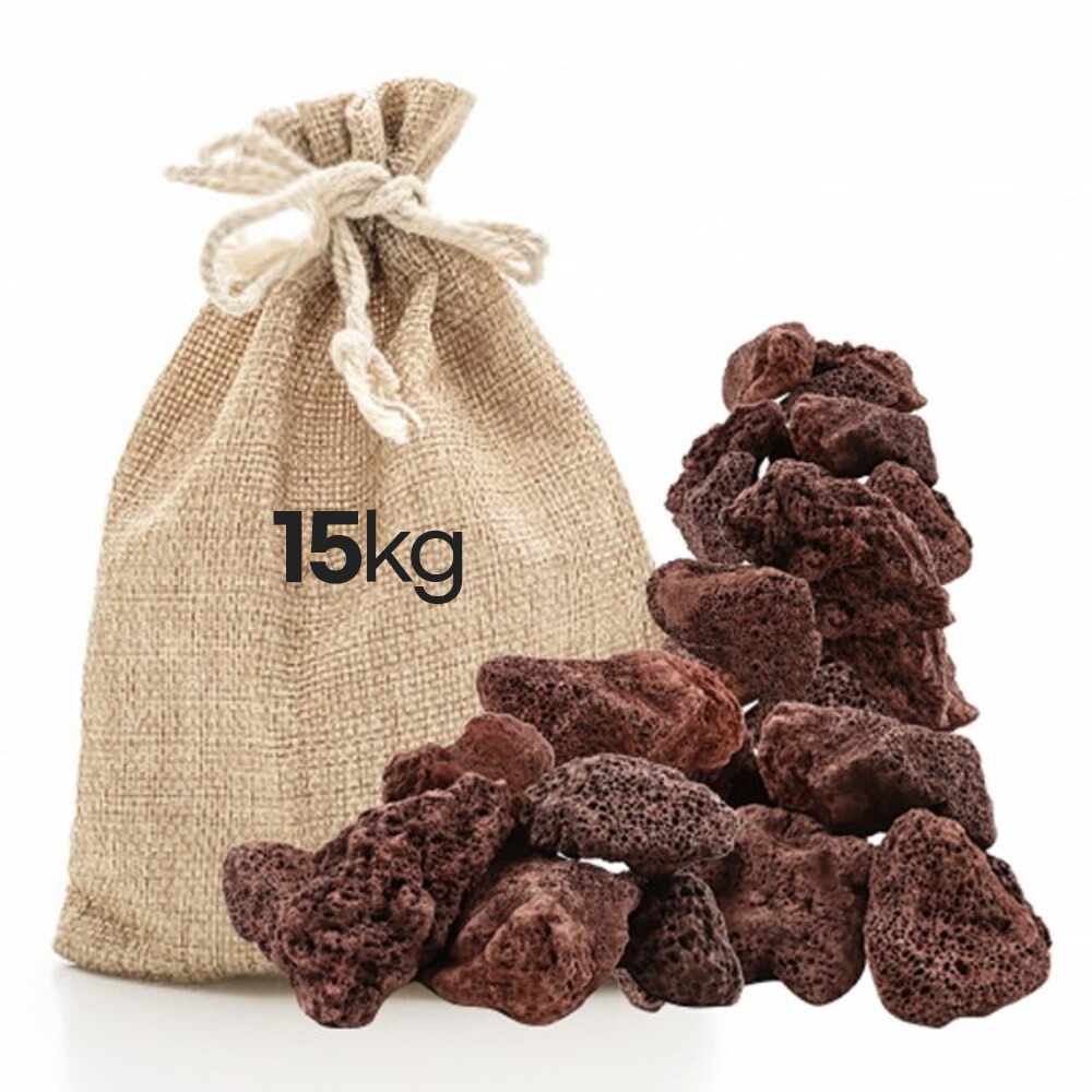 미미네아쿠아 리얼 화산석 레드 작은크기 3-5cm 15kg전후 33,000원