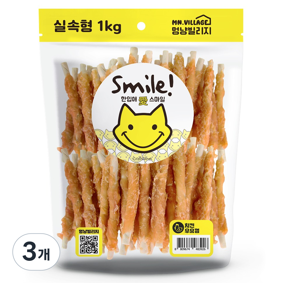 멍냥빌리지 강아지 스마일 간식 42,800원