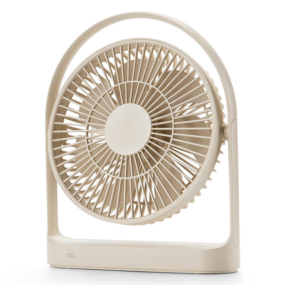 오아 라운드 무선 초강력 BLDC 모터 휴대용 충전식 탁상형 선풍기, OFN-048BE, 베이지 42,800원