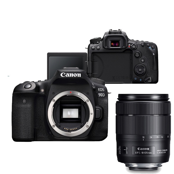 (Canon) EOS 90D + 18-135mm IS USM KIT + LCD보호필름 + 64GB 풀패키지 2,148,570원