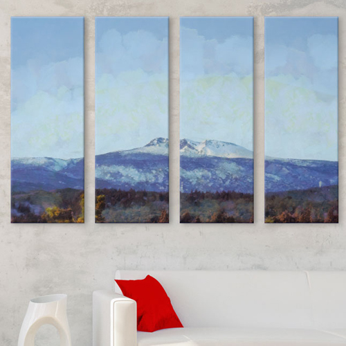 꾸밈데코_노프레임액자_제주도의명소한라산대형노프레임옆면까지출력박스형액자_세트(cx640)_인테리어액자벽장식월데코, 1개 291,340원