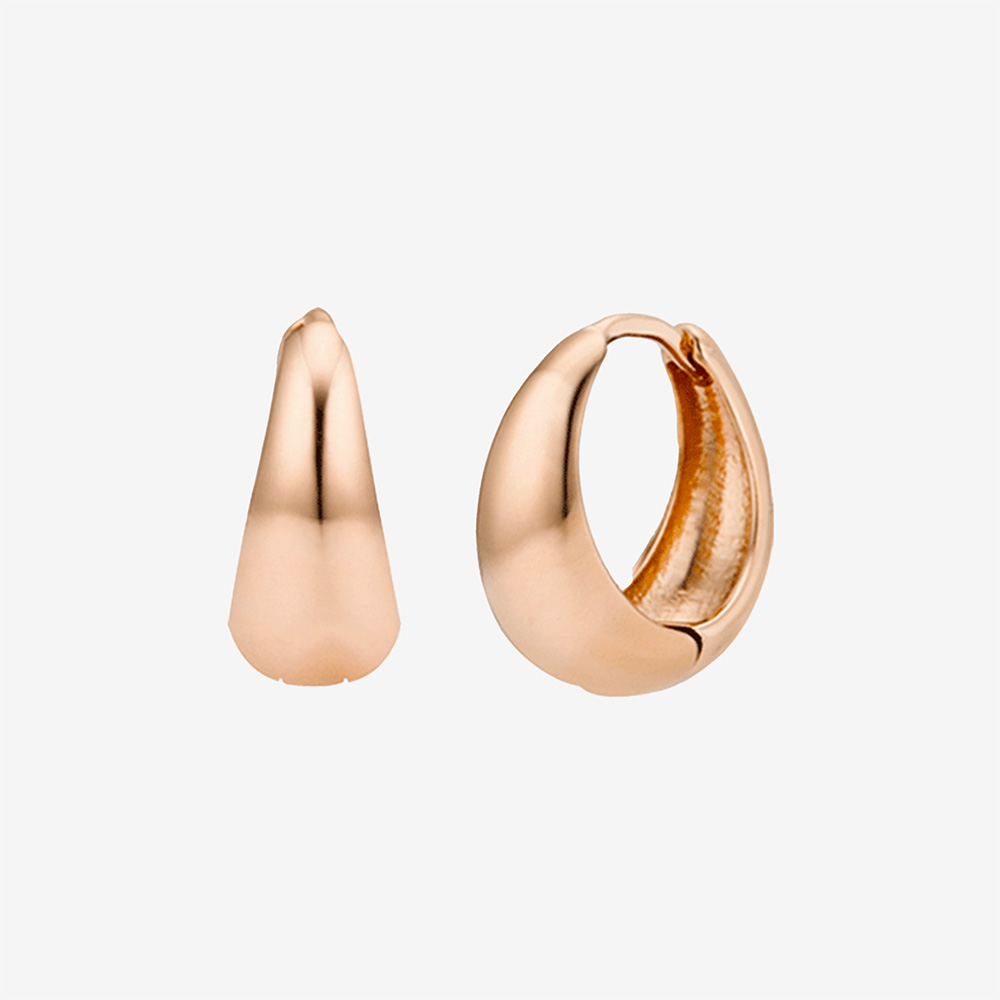 골드앤디어 14KGF 볼드 물방울 원터치귀걸이 26,800원