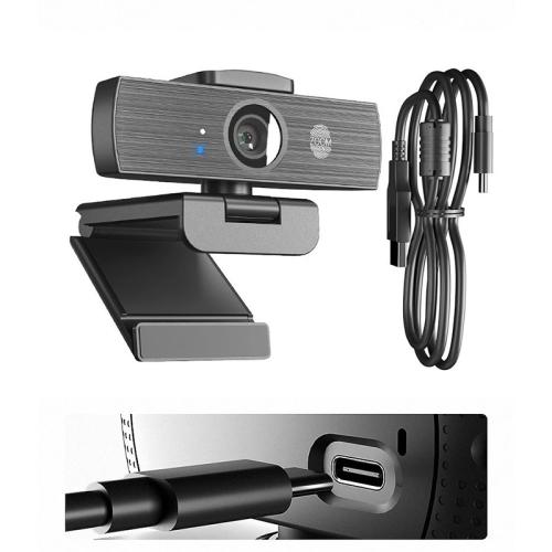 PC 웹 화상 카메라 웹캠 화상캠 스트리밍 방송용 수업용 캠 4k 미니 2160P 60fps 자동 초점 자기 개인 정보 보호 커버 온라인 수업 회의 컴퓨터 용 듀얼 마이크 49,460원