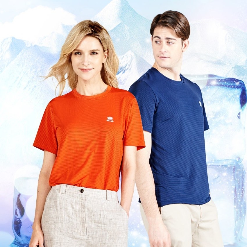 듀크 아이스 쿨 티셔츠 5종 남녀 냉감 반팔 여름 기능성 티셔츠 통기성 자외선차단 39,800원