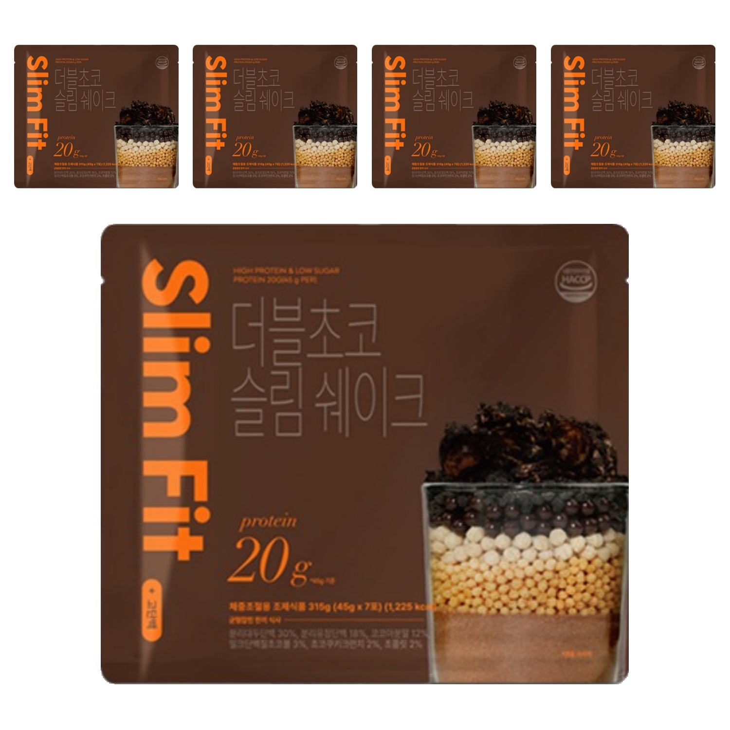 익스트림 더블초코 슬림 쉐이크 7p 122,500원