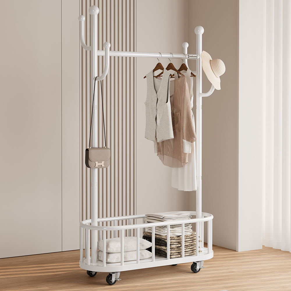 Unihome 선인장형 고급 이동식 행거 미니 트롤리 행거 29,800원