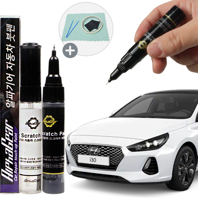 i30 PD 핫해치 순정형 자동차 카 페인트 도색 기스 제거 복원 차량용 붓펜 8,500원