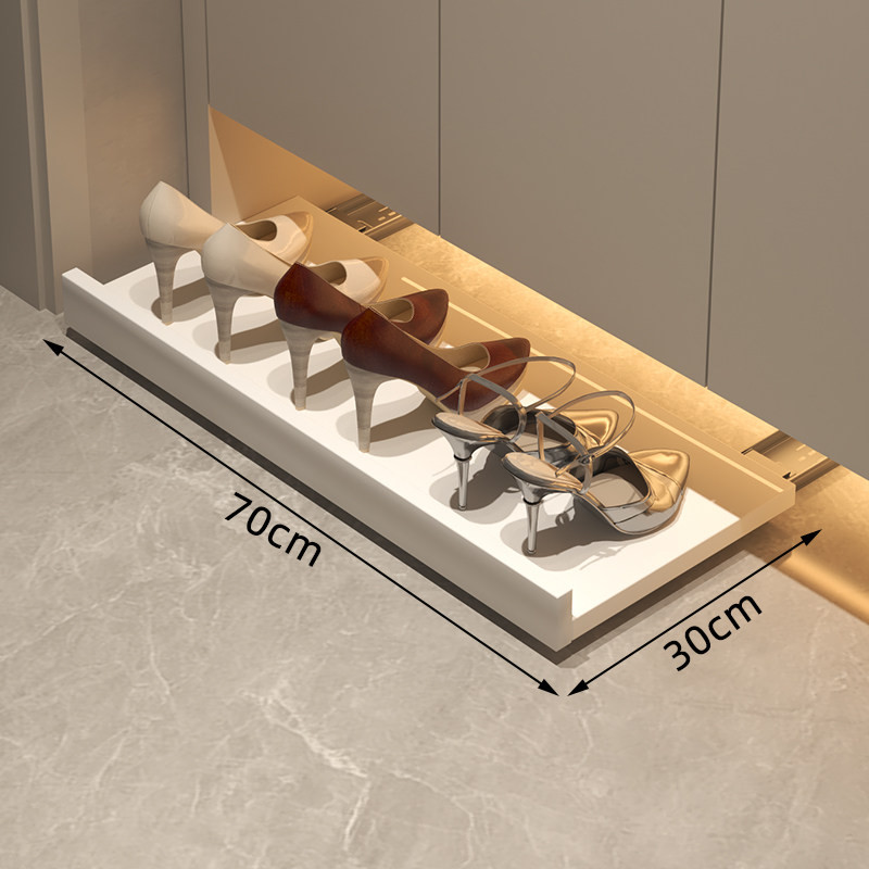 신발장바닥 슬라이딩 수납 서랍 트레이 현관 신발 정리대 바닥형 반동 레일 44,700원