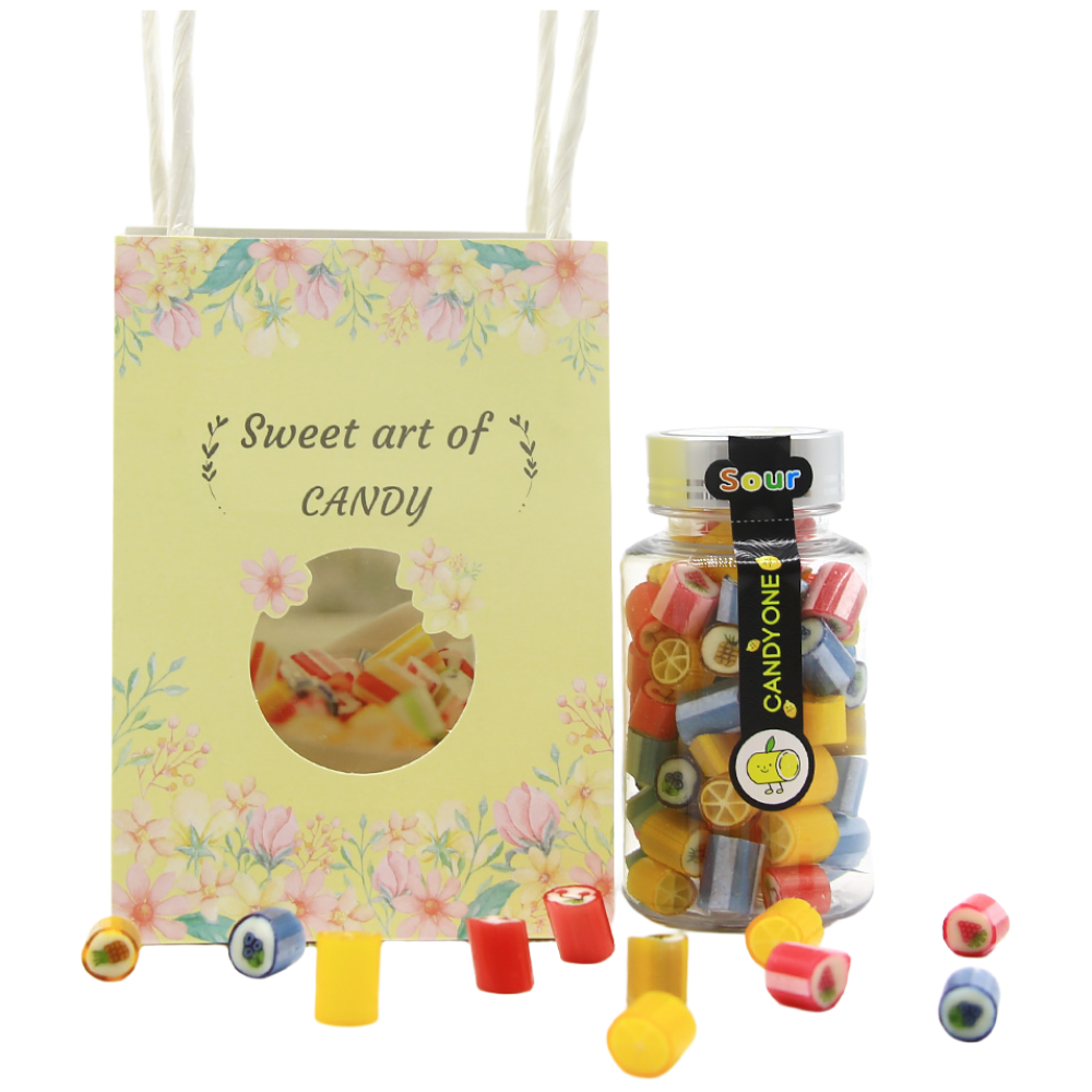 캔디원 수제캔디 수제간식 가정의달선물 1종선물 쇼핑백, 1개, 100g, 현재가 12,000원