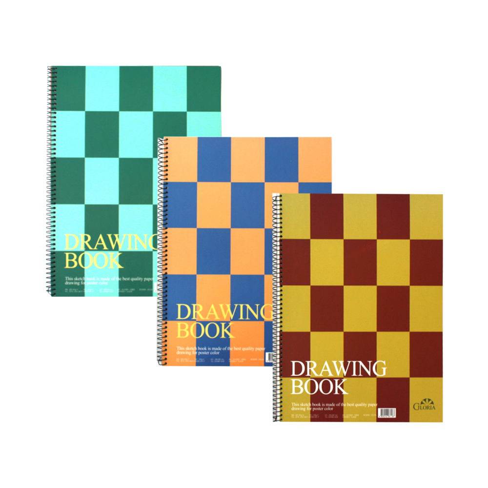 글로리아 스케치북 좌철 색상랜덤 220g 15,900원