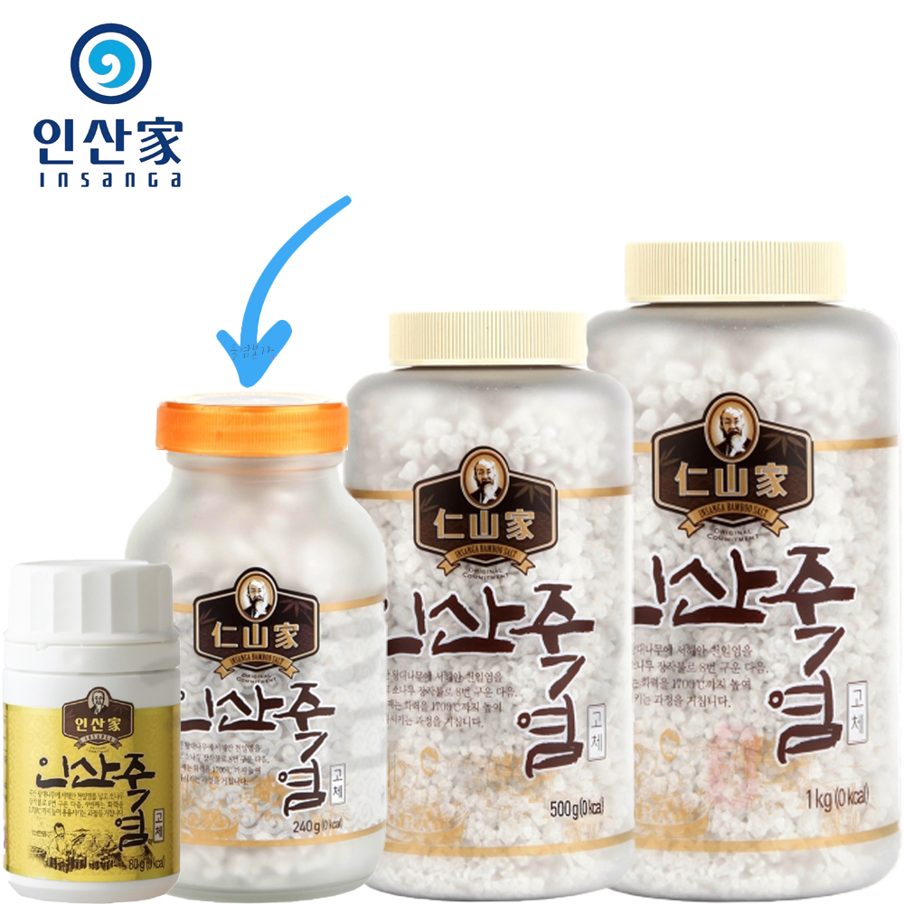 인산가 9회 죽염 고체 240g + 휴대용기 3개(증정) + 다양한 인산가 샘플(증정) / 죽염본가 인산죽염 [정품 판매자 사업자 번호 : 660-58-00496], 240g, 1개 67,320원